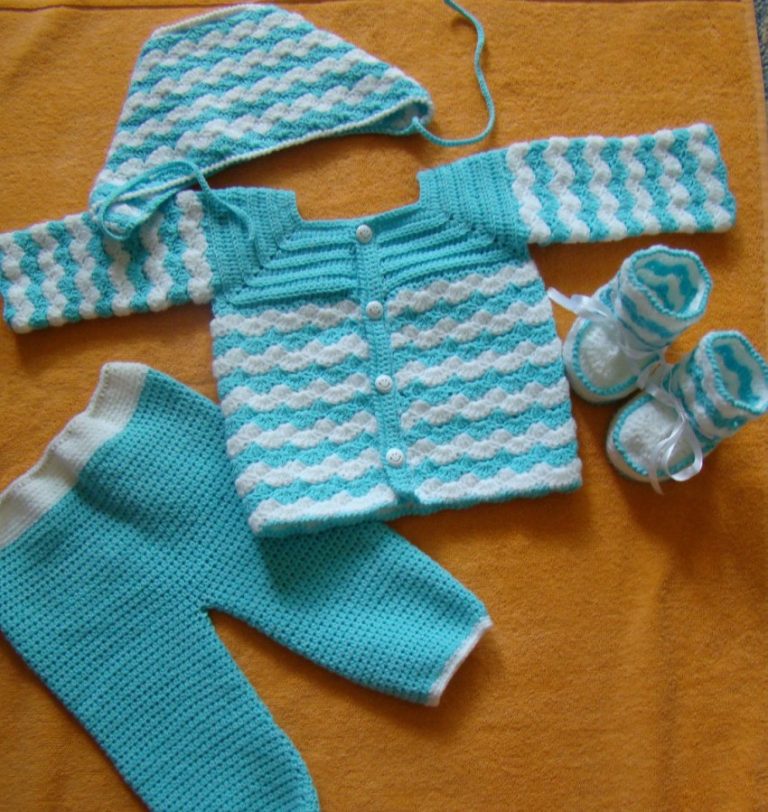 Вязаная одежда для новорожденных мальчиков фото