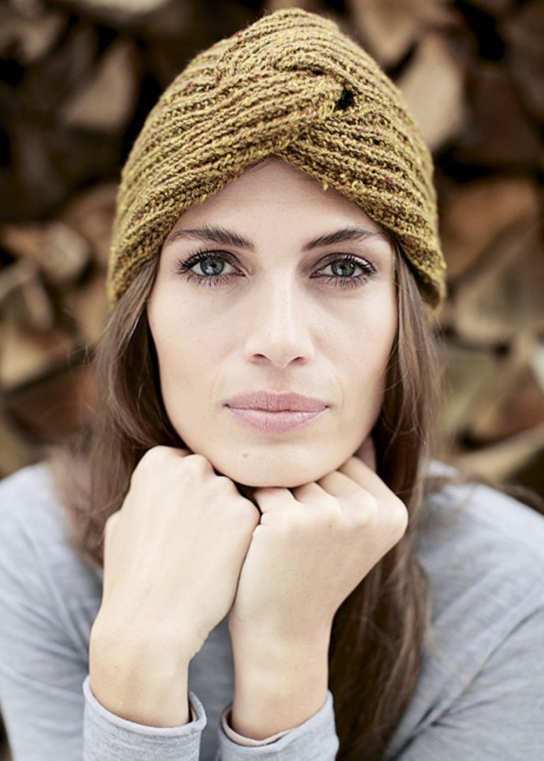 Вязаная чалма: мастер-класс как связать спицами чалму (видео + 80 фото)