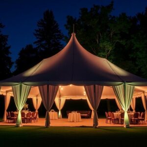 Свадебный шатер без паники: как выбрать и организовать аренду шатра для идеального торжества