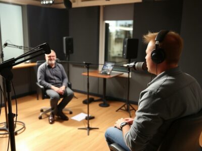 Запись интервью в студии: как сделать так, чтобы материал звучал живо и убедительно