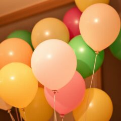 Воздушные гелиевые шарики на праздник: как сделать простой декор эффектным и безопасным